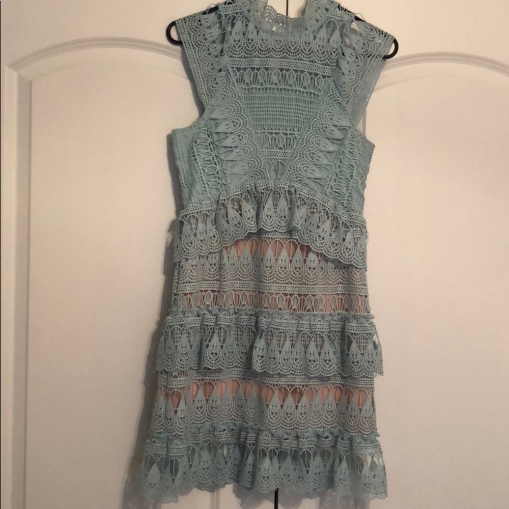 good night macaroon dress